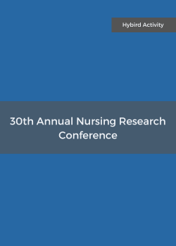 30th Annual Nursing Research Conference Banner